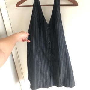 Pin striped halter jumper from Urban Outfitters